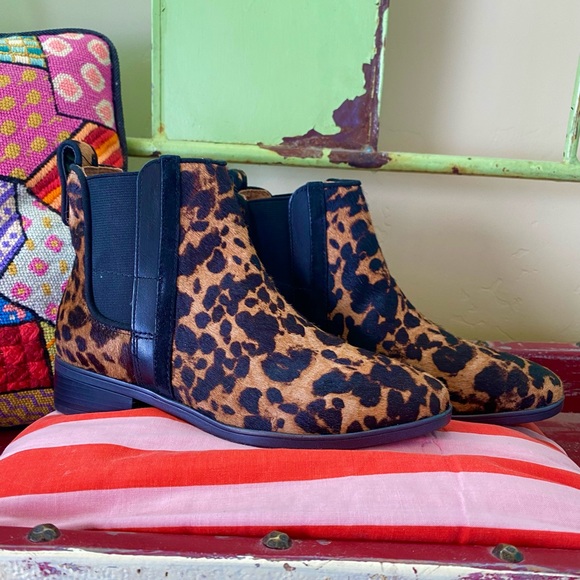 Rockport Larkyn leopard chelsea boot - Picture 4 of 15